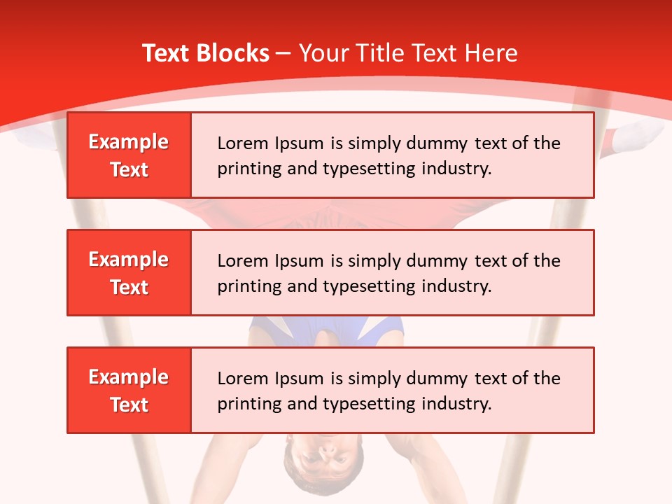 Male Isolation On White PowerPoint Template