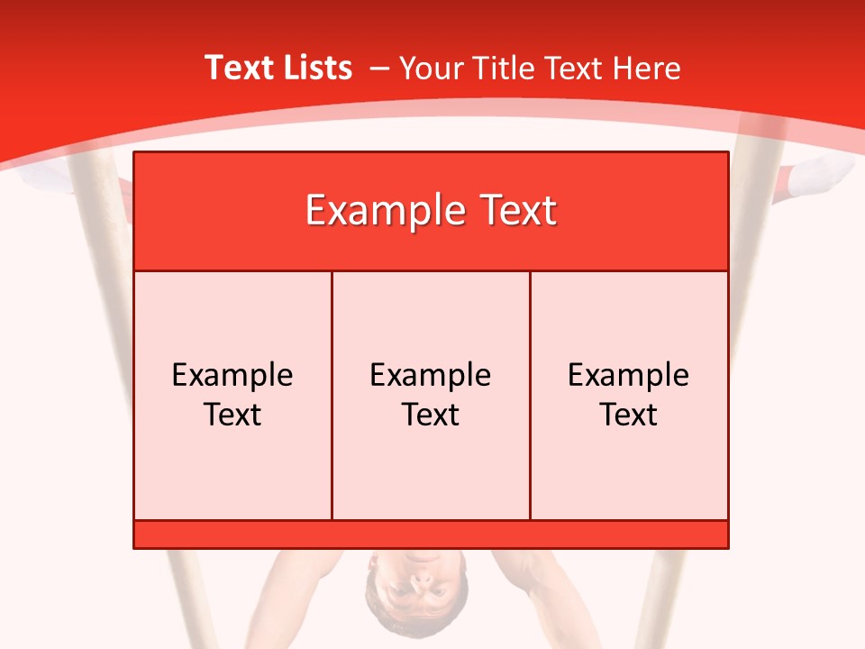 Male Isolation On White PowerPoint Template