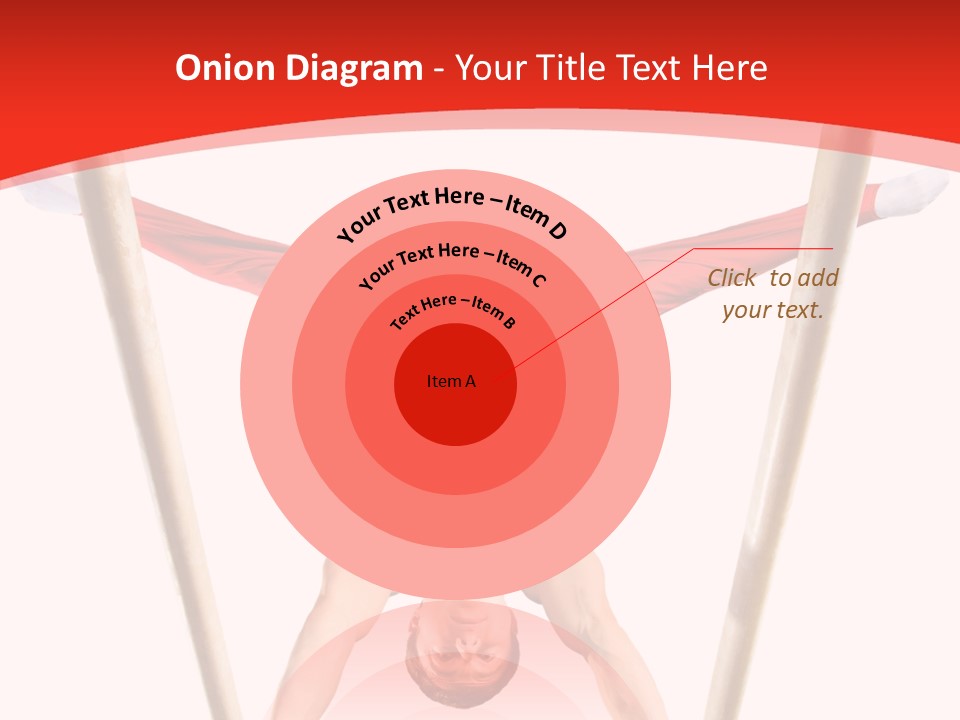 Male Isolation On White PowerPoint Template