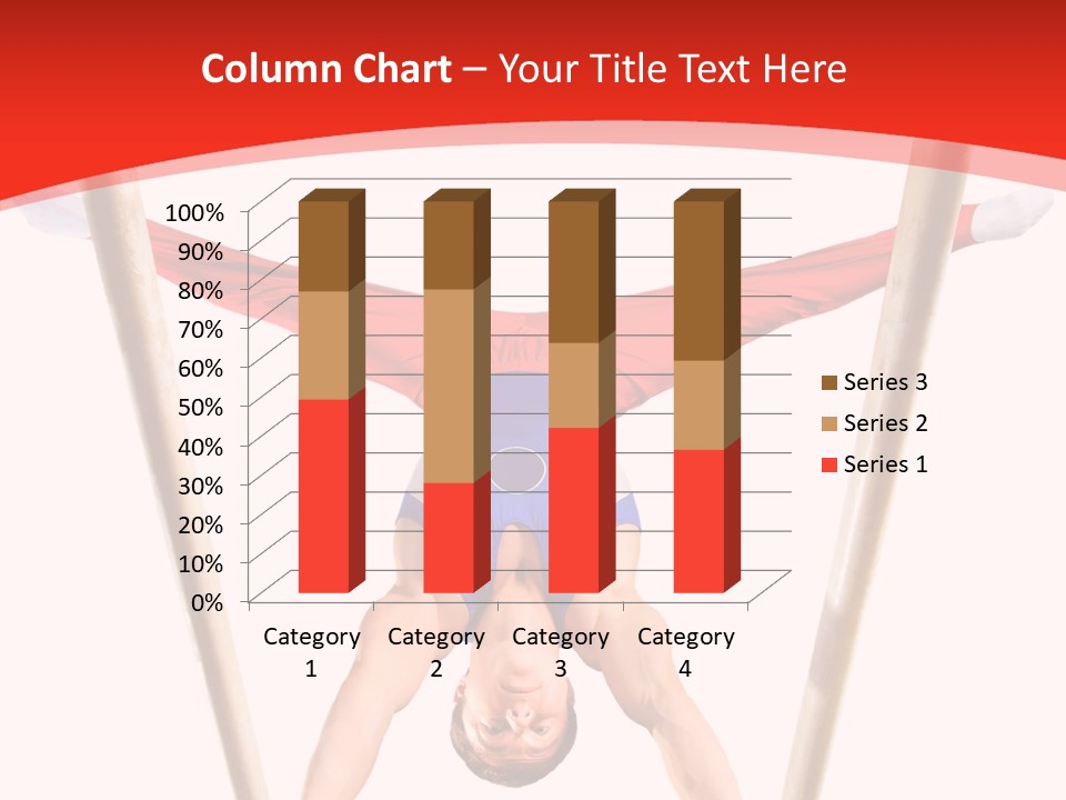 Male Isolation On White PowerPoint Template