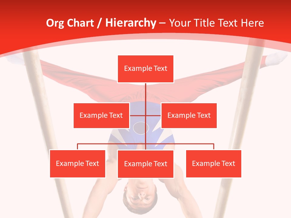 Male Isolation On White PowerPoint Template