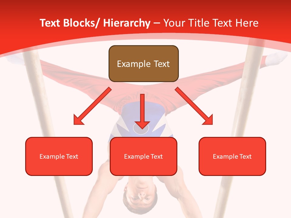 Male Isolation On White PowerPoint Template