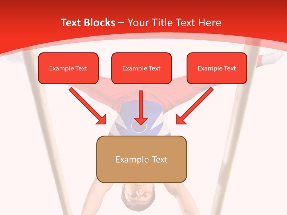Male Isolation On White PowerPoint Template