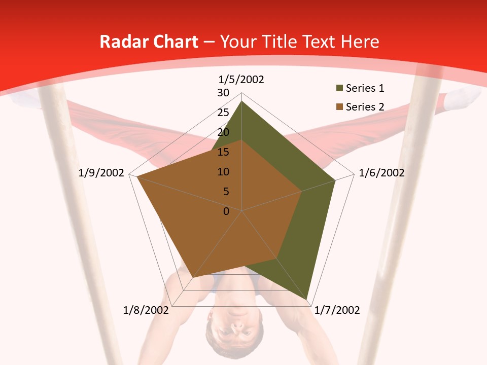 Male Isolation On White PowerPoint Template