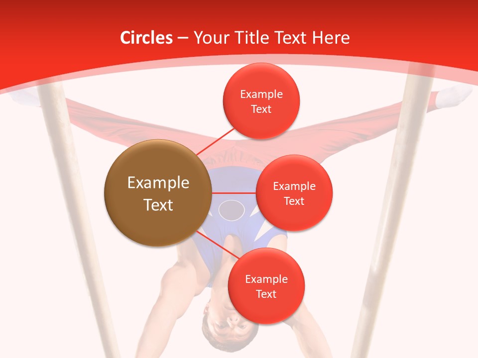 Male Isolation On White PowerPoint Template