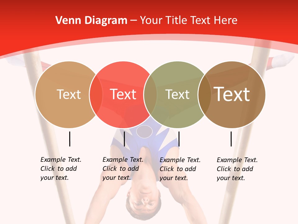 Male Isolation On White PowerPoint Template