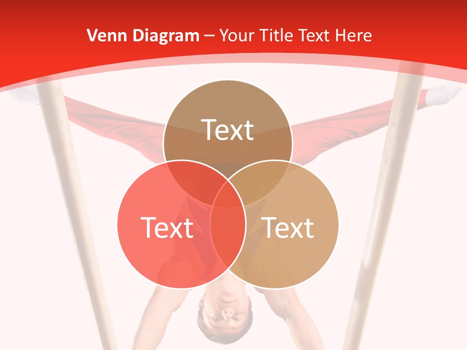 Male Isolation On White PowerPoint Template