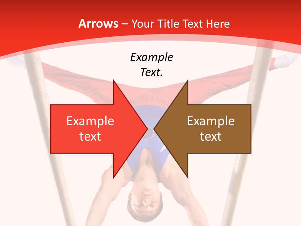 Male Isolation On White PowerPoint Template
