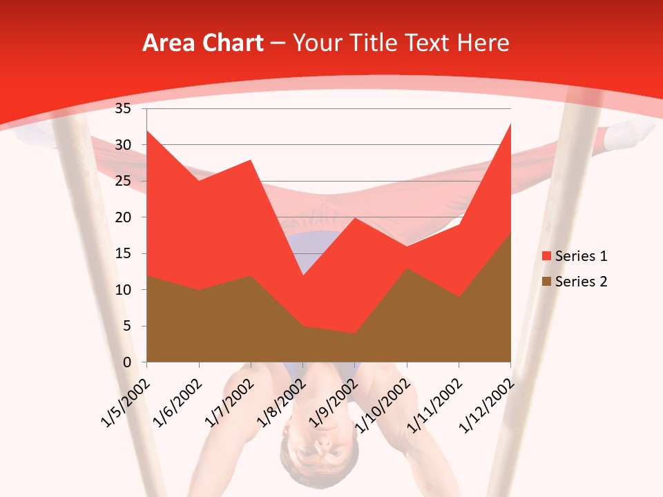 Male Isolation On White PowerPoint Template