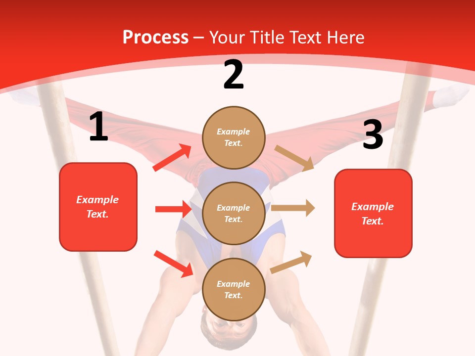 Male Isolation On White PowerPoint Template