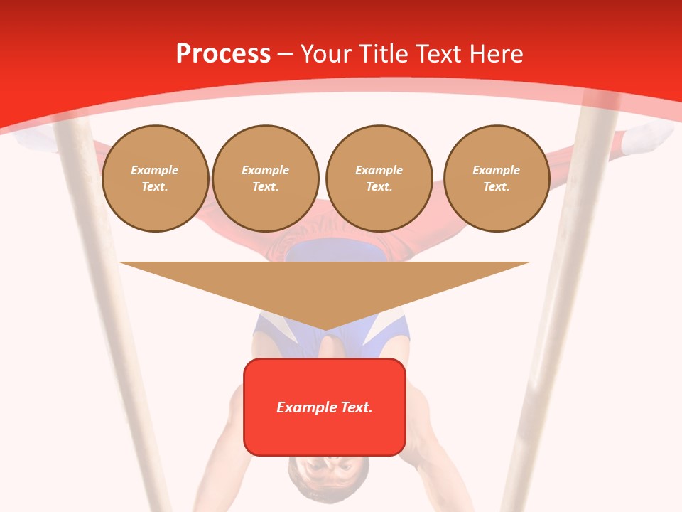 Male Isolation On White PowerPoint Template