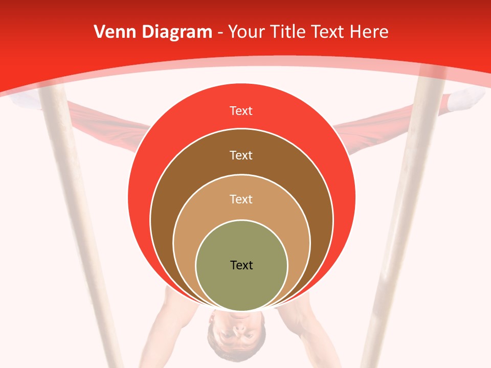 Male Isolation On White PowerPoint Template