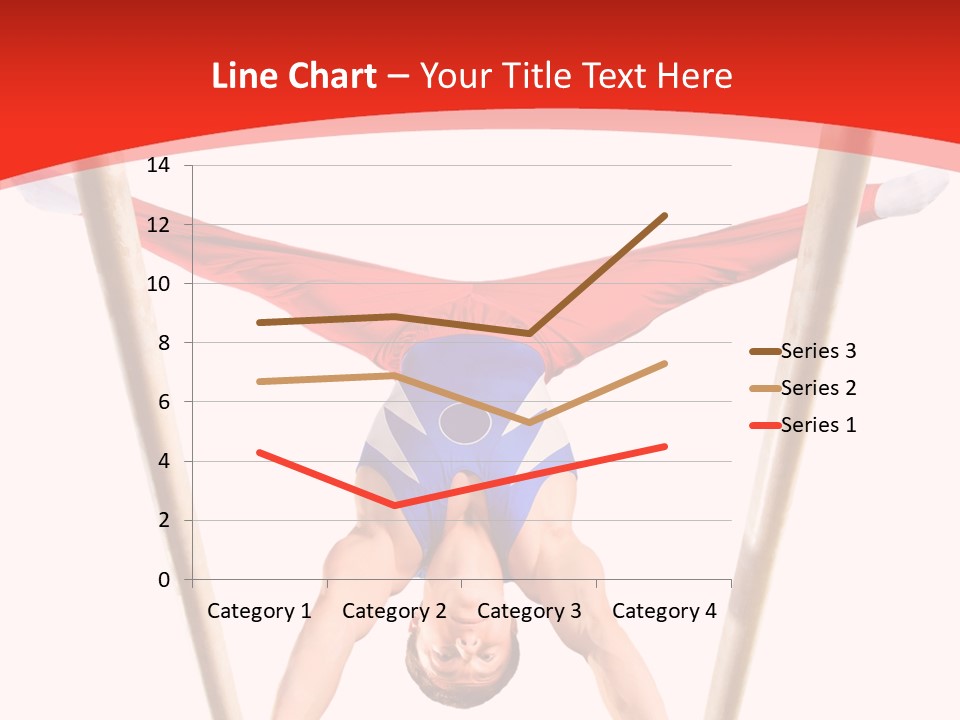 Male Isolation On White PowerPoint Template