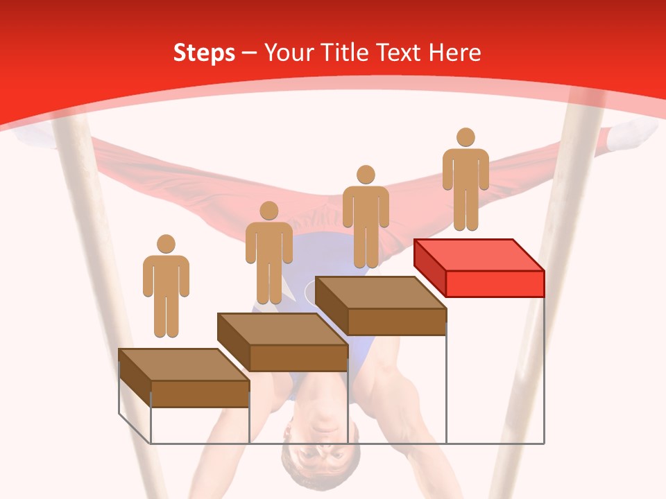 Male Isolation On White PowerPoint Template