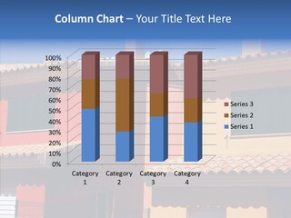 Cloudless Colors Condominiums PowerPoint Template