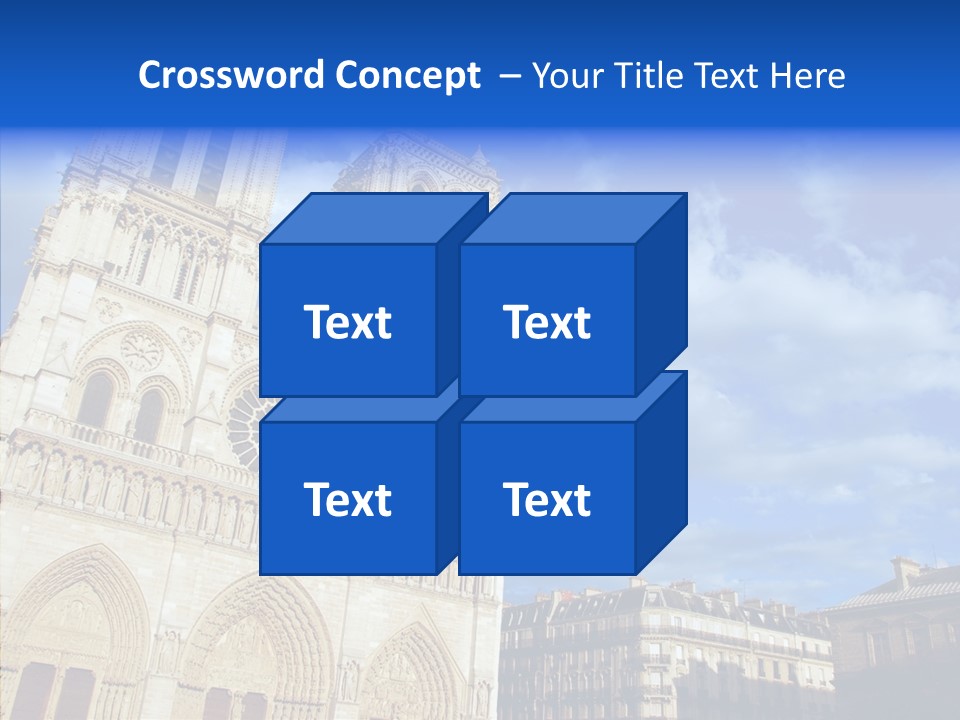 Landmark Ruined Exterior PowerPoint Template