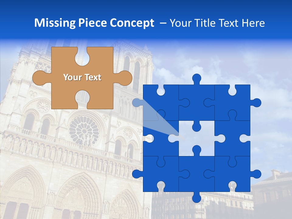 Landmark Ruined Exterior PowerPoint Template