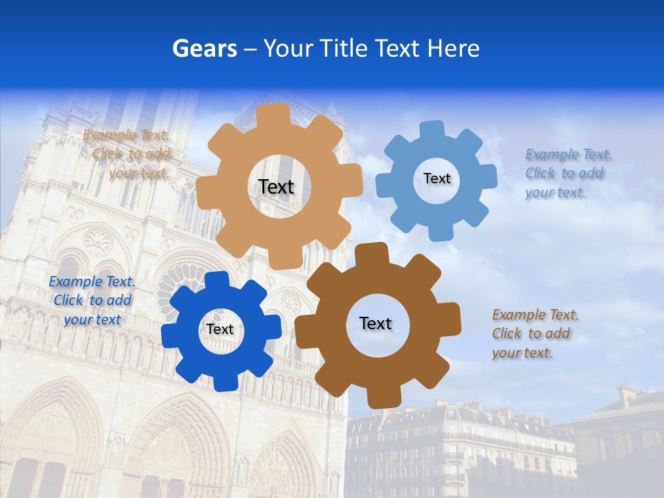 Landmark Ruined Exterior PowerPoint Template