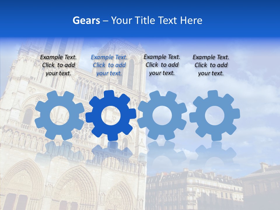 Landmark Ruined Exterior PowerPoint Template