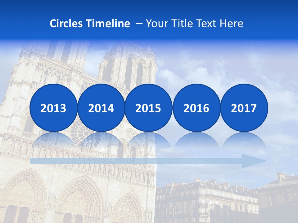 Landmark Ruined Exterior PowerPoint Template
