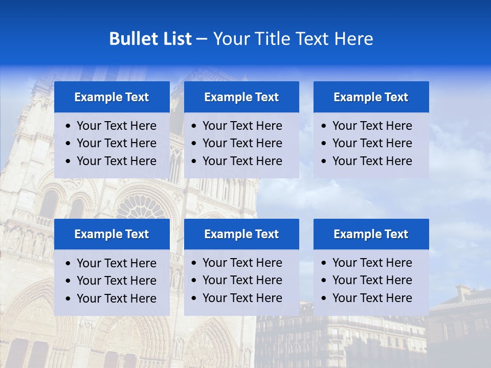 Landmark Ruined Exterior PowerPoint Template