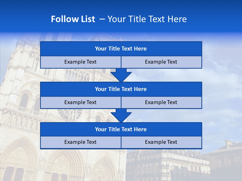 Landmark Ruined Exterior PowerPoint Template