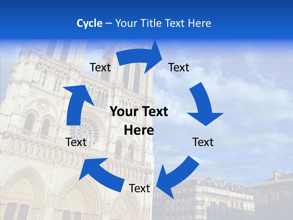 Landmark Ruined Exterior PowerPoint Template