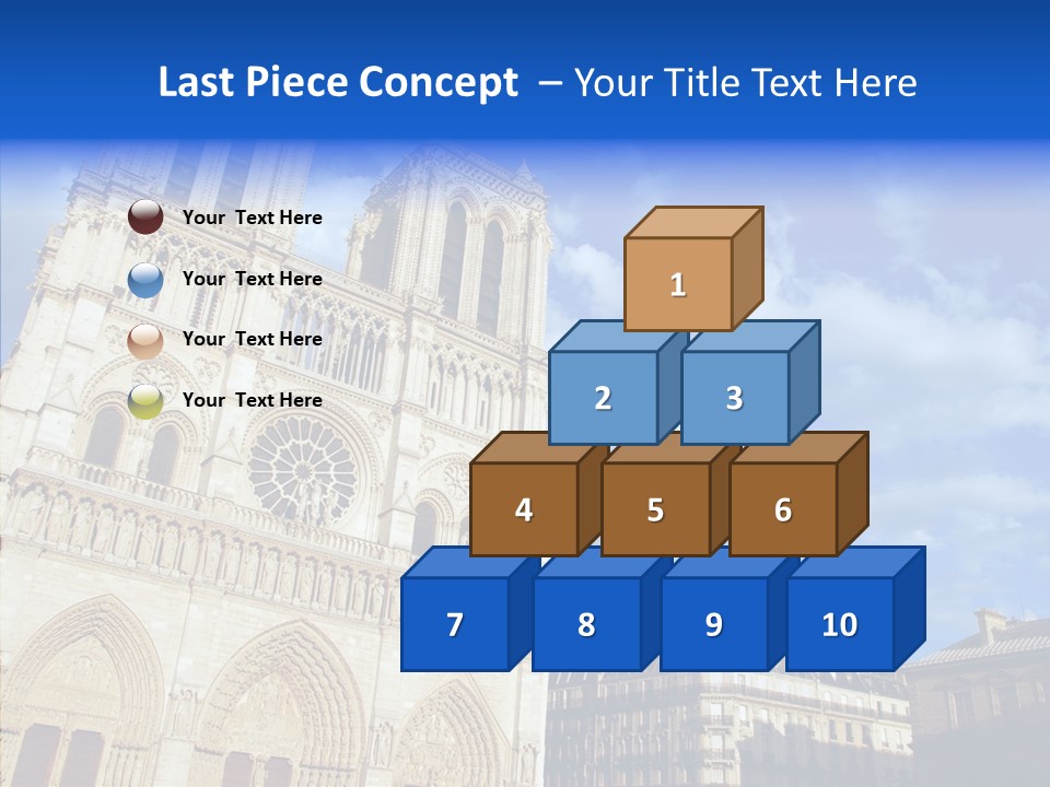 Landmark Ruined Exterior PowerPoint Template