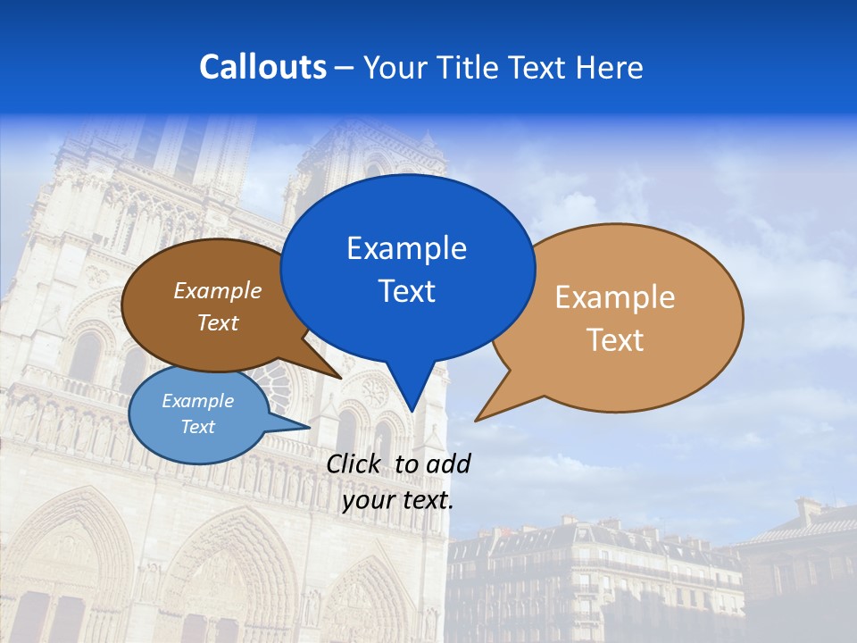 Landmark Ruined Exterior PowerPoint Template
