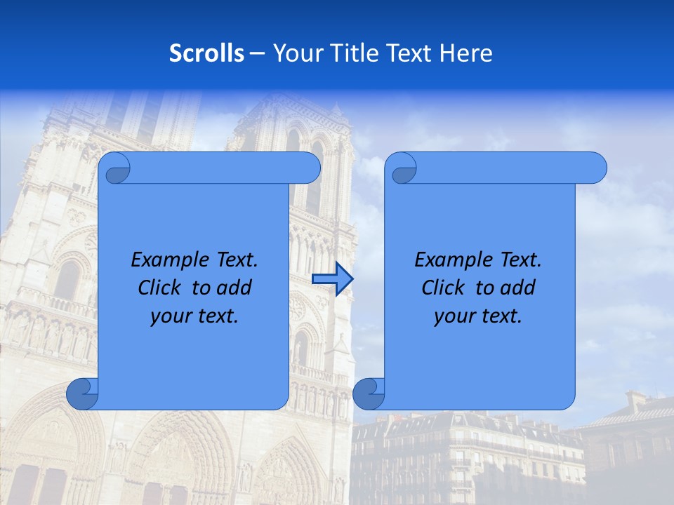 Landmark Ruined Exterior PowerPoint Template