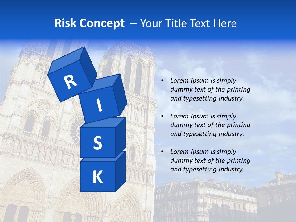 Landmark Ruined Exterior PowerPoint Template