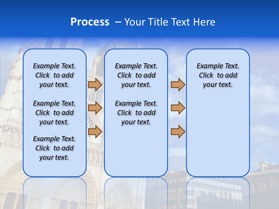 Landmark Ruined Exterior PowerPoint Template