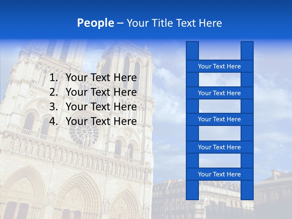Landmark Ruined Exterior PowerPoint Template