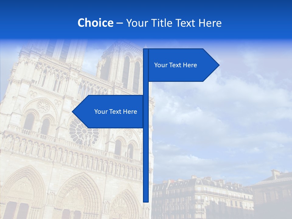 Landmark Ruined Exterior PowerPoint Template