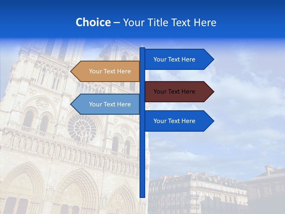 Landmark Ruined Exterior PowerPoint Template
