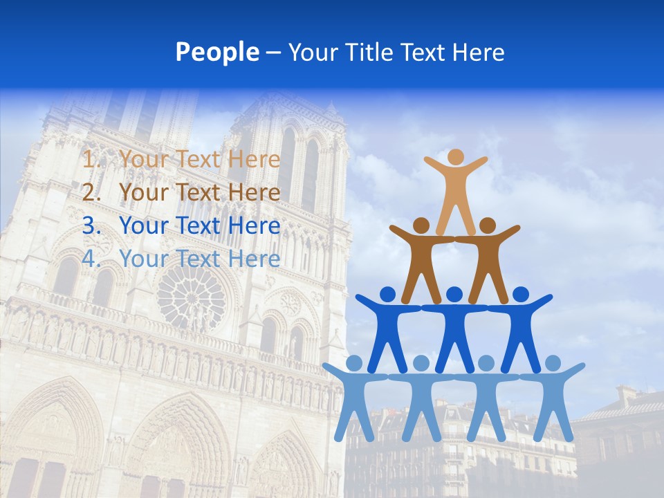 Landmark Ruined Exterior PowerPoint Template