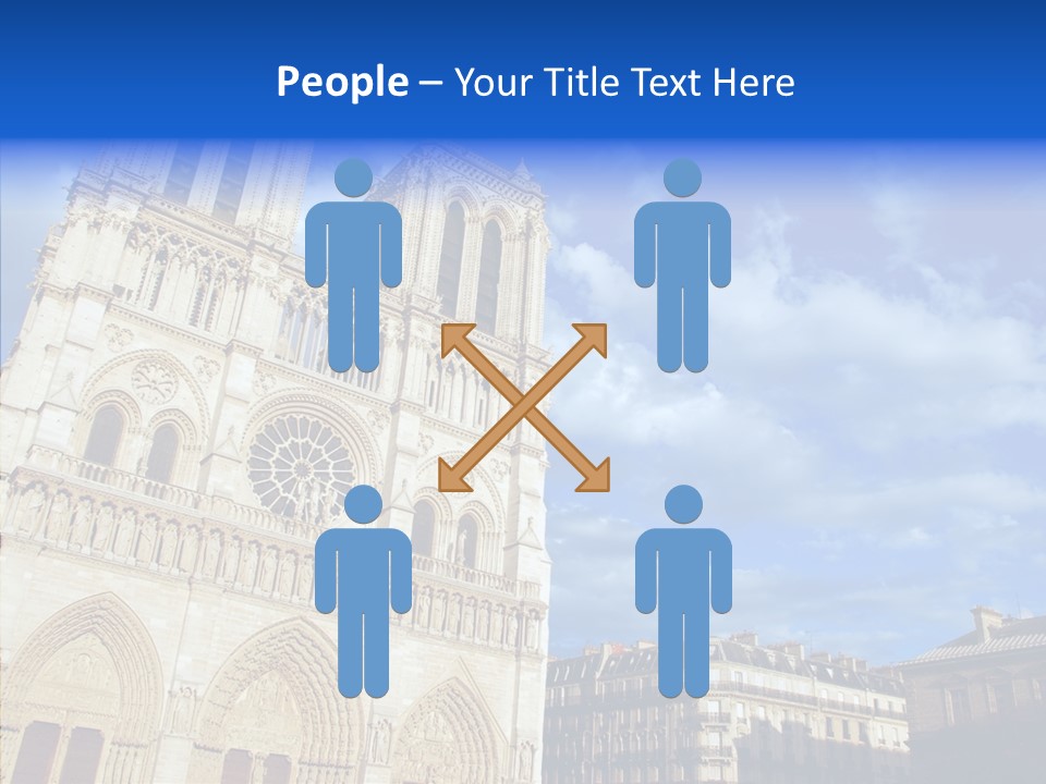 Landmark Ruined Exterior PowerPoint Template