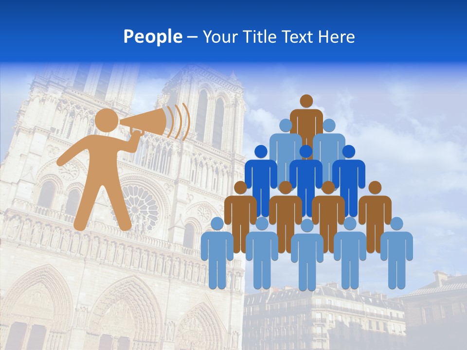 Landmark Ruined Exterior PowerPoint Template