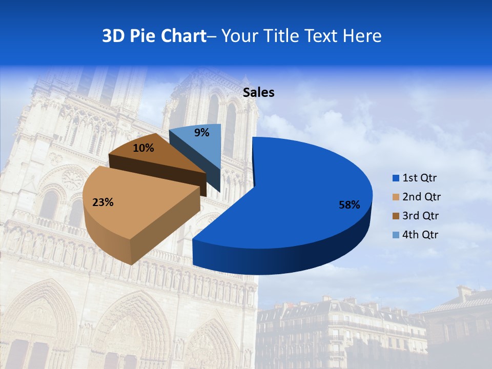Landmark Ruined Exterior PowerPoint Template