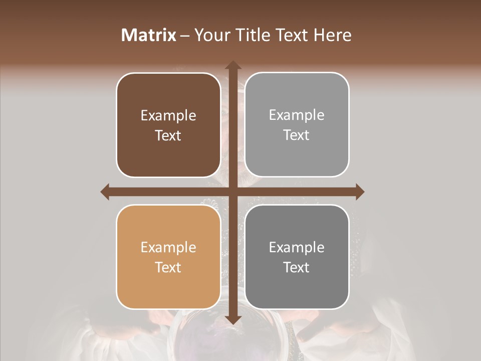 Clairvoyant Gypsy Prognosticator PowerPoint Template