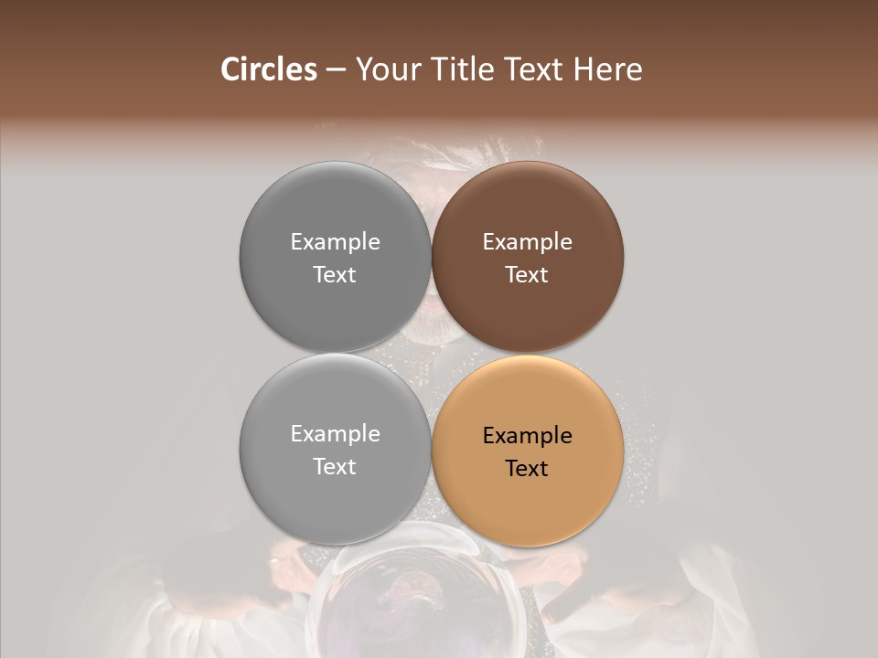 Clairvoyant Gypsy Prognosticator PowerPoint Template