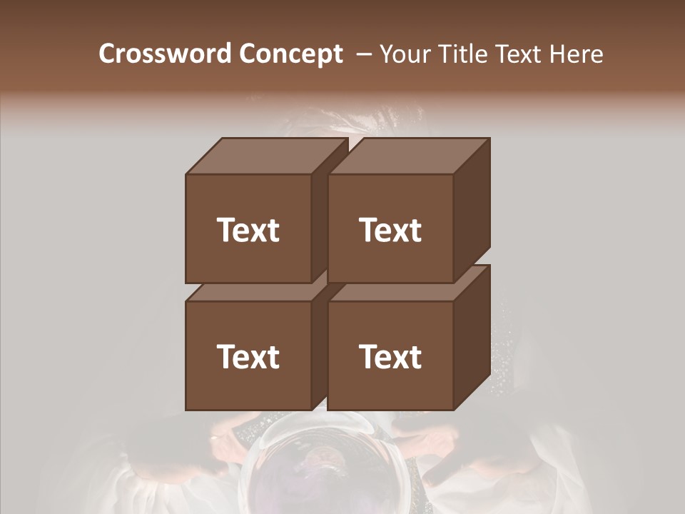 Clairvoyant Gypsy Prognosticator PowerPoint Template