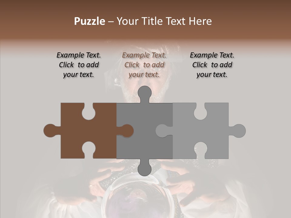 Clairvoyant Gypsy Prognosticator PowerPoint Template