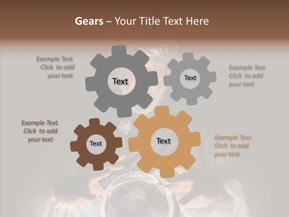 Clairvoyant Gypsy Prognosticator PowerPoint Template