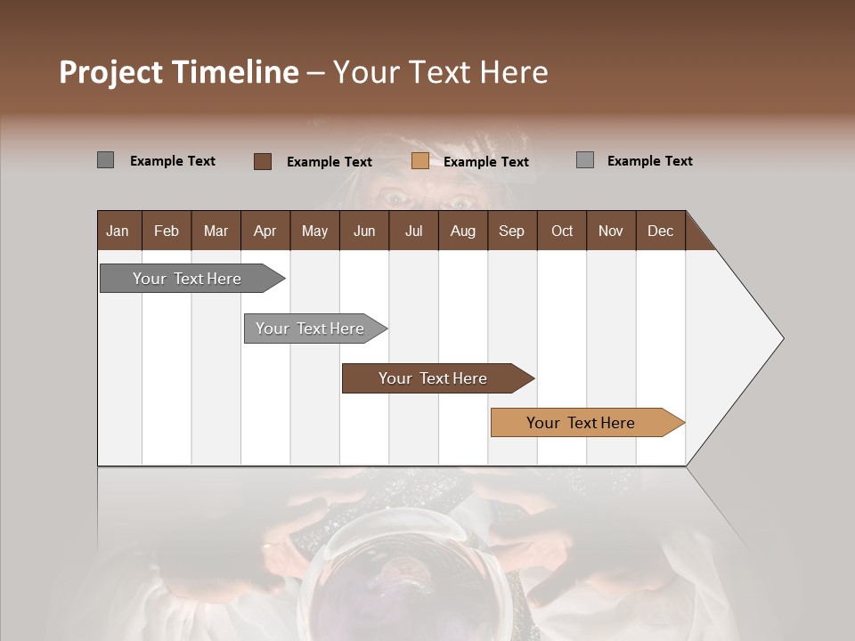 Clairvoyant Gypsy Prognosticator PowerPoint Template
