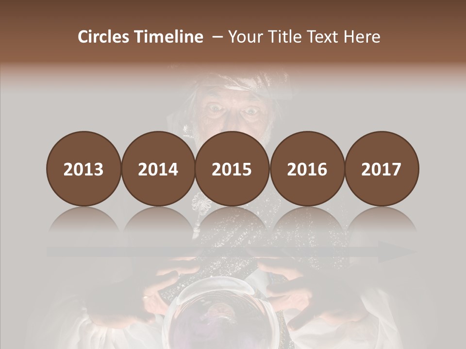 Clairvoyant Gypsy Prognosticator PowerPoint Template