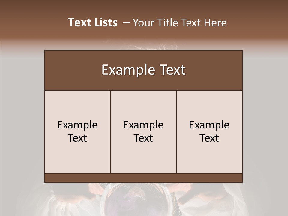 Clairvoyant Gypsy Prognosticator PowerPoint Template