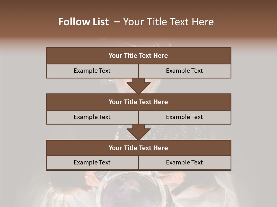 Clairvoyant Gypsy Prognosticator PowerPoint Template