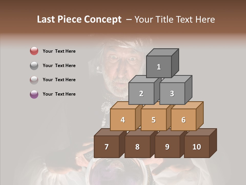 Clairvoyant Gypsy Prognosticator PowerPoint Template