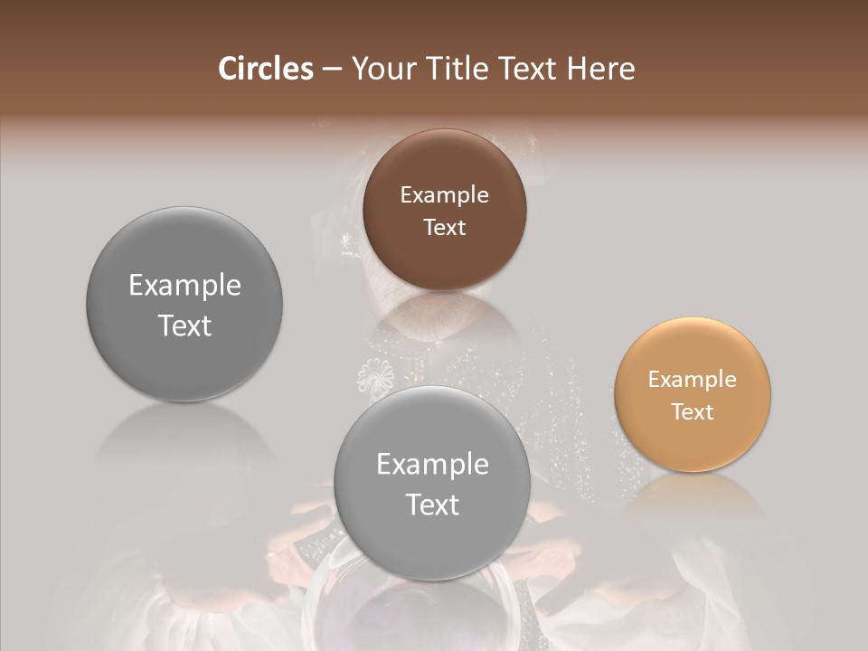 Clairvoyant Gypsy Prognosticator PowerPoint Template